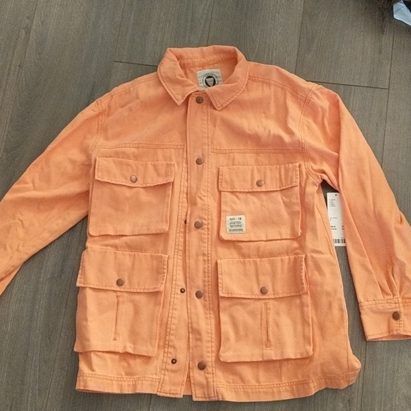 UO Derrek Snap Button Utility Jacket - Picture 2 of 5